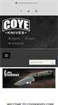 Mobile Screenshot of coyeknives.com